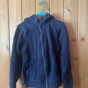 lululemon athletica Deep Blue Zip-Up Hoodie